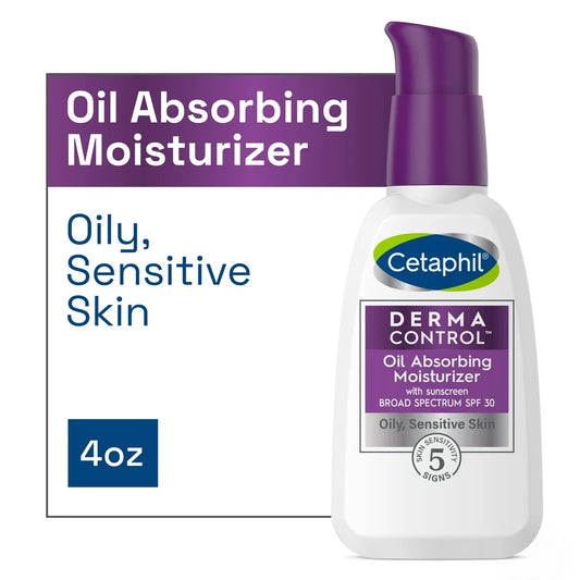 Pro Dermacontrol Oil Absorbing Face Moisturizer, for Oily Skin, 4 Fl Oz